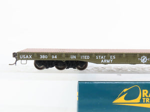HO Scale Rapido 199001A US Army Magor Heavy-Duty Flatcar #38094