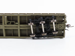 HO Scale Rapido 199001A US Army Magor Heavy-Duty Flatcar #38094