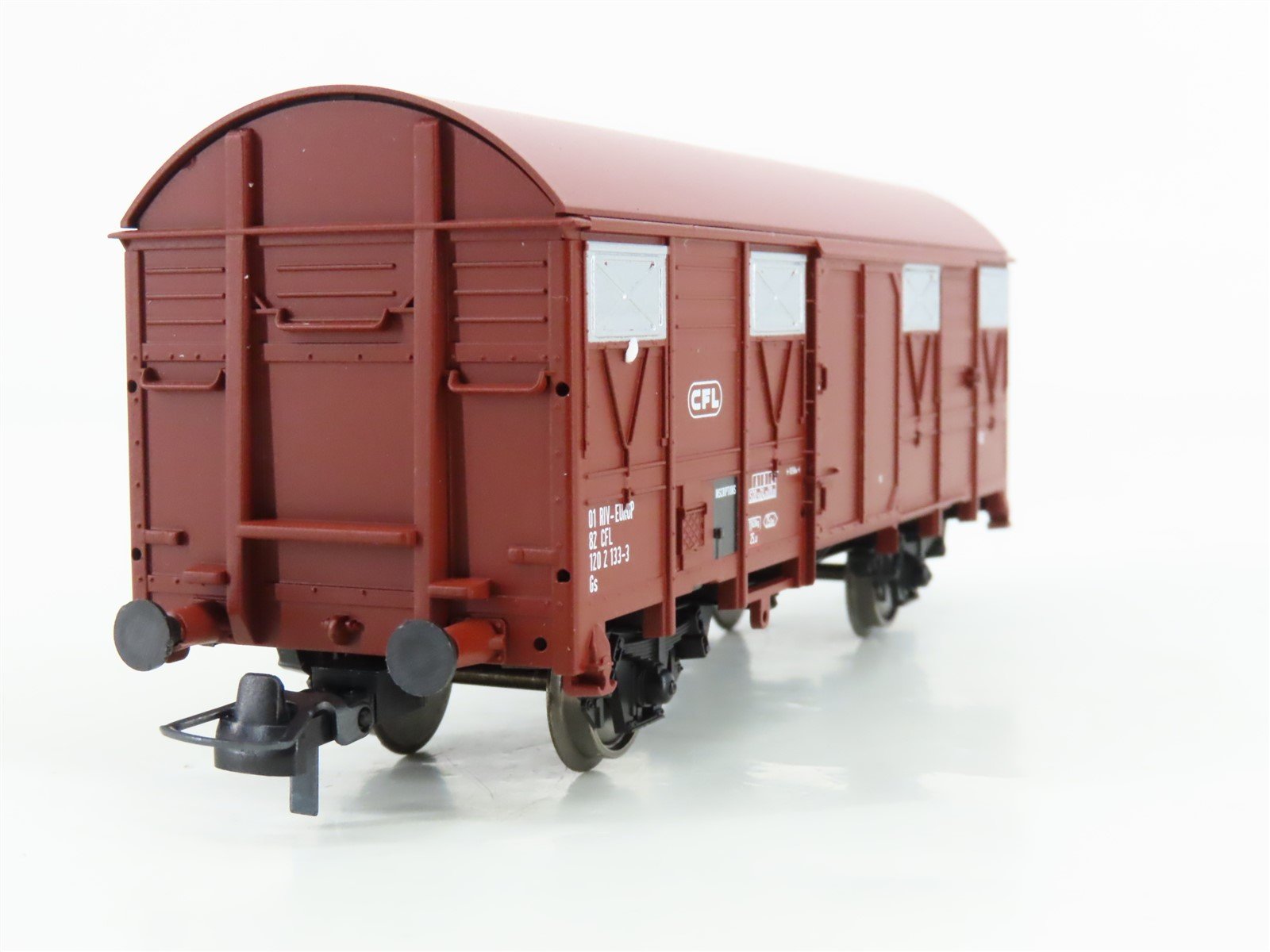 HO Scale Roco 46458 CFL Luxembourg National Covered Wagon #133-3
