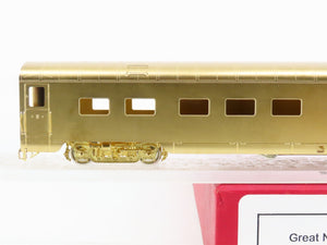 HO Scale Palace Car 1147 Unpainted BRASS Streamlined Diner/Obs Passenger Car
