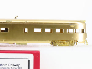 HO Scale Palace Car 1147 Unpainted BRASS Streamlined Diner/Obs Passenger Car