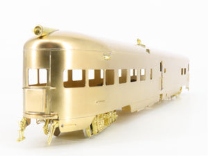 HO Scale Palace Car 1147 Unpainted BRASS Streamlined Diner/Obs Passenger Car