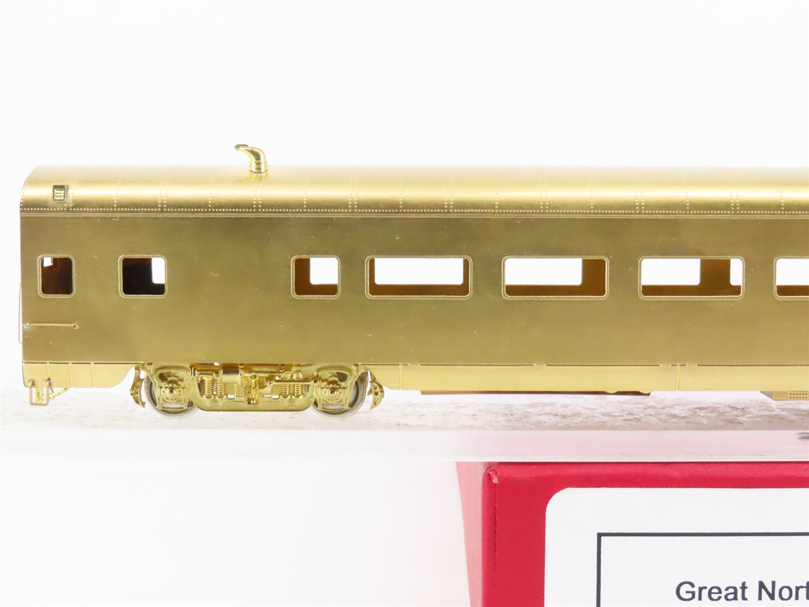 HO Scale Palace Car 1138/39 Unpainted BRASS Streamlined Coach Passenger Car