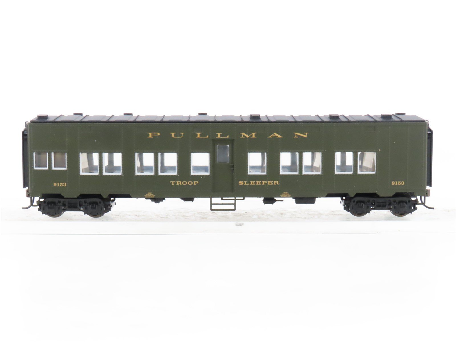 HO Scale Walthers P-S Troop Sleeper Passenger Car #9153