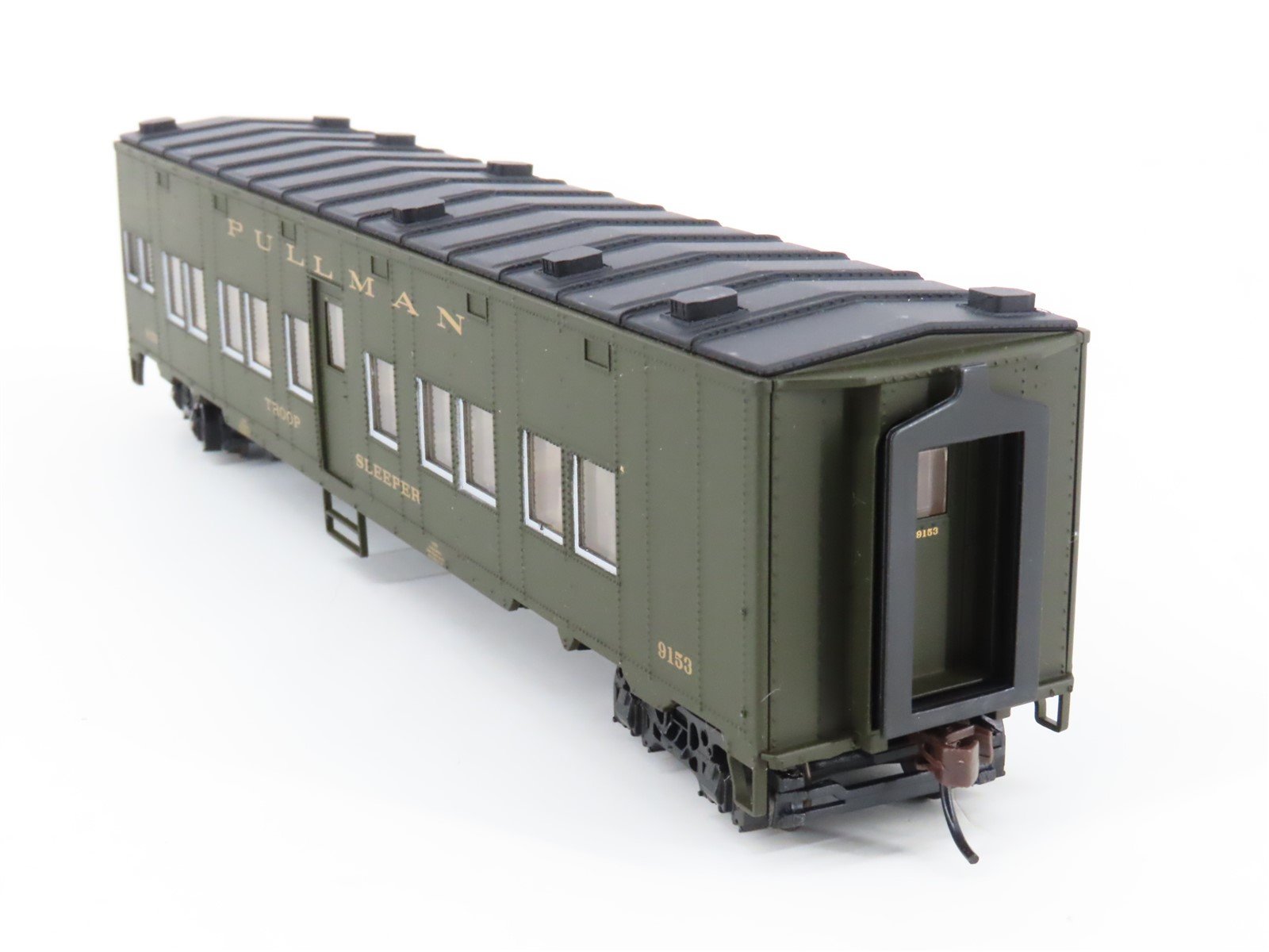 HO Scale Walthers P-S Troop Sleeper Passenger Car #9153