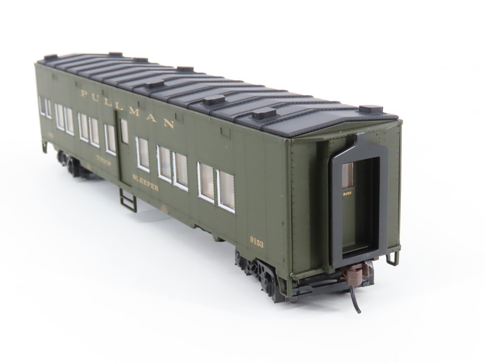 HO Scale Walthers P-S Troop Sleeper Passenger Car #9153