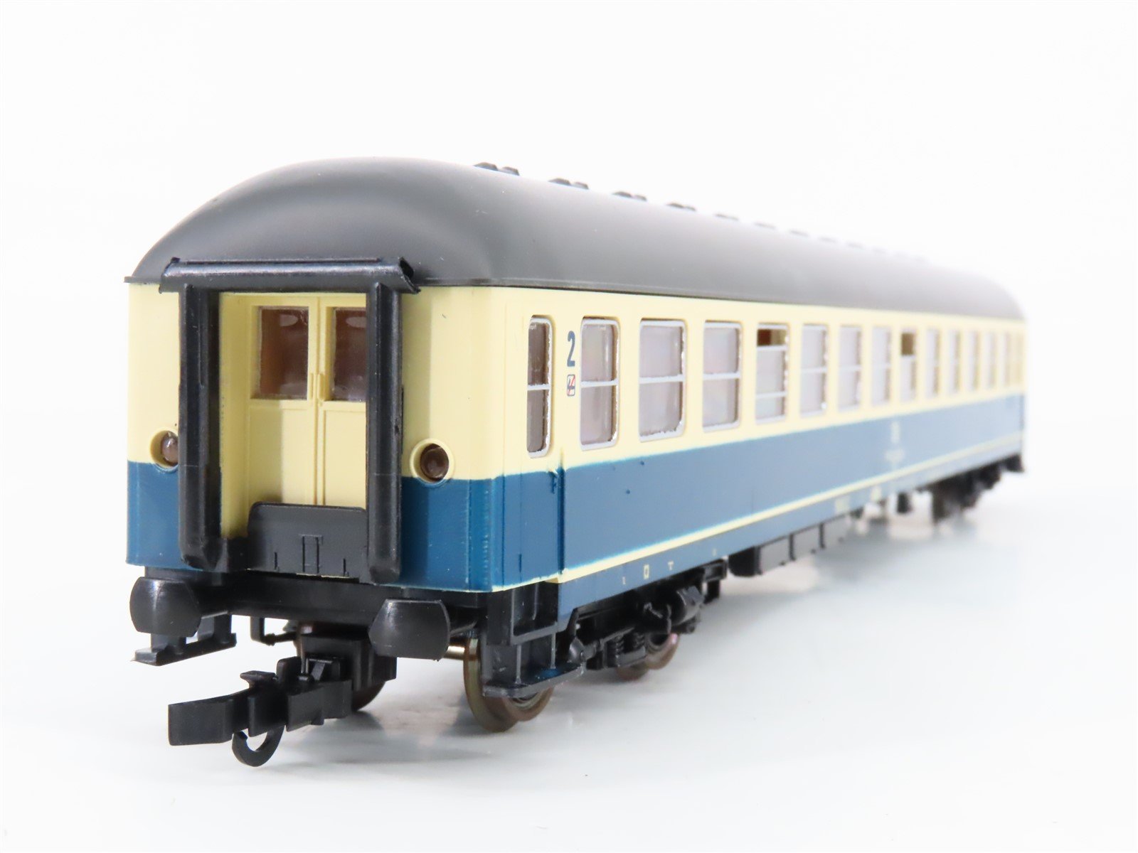 HO Scale Roco 4256S DB Deutsche Bahn 2nd Class Coach Passenger Car #612-8