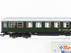 HO Scale Roco Minitanks 823 US Army Transport Corps Coach Passenger Car #917654