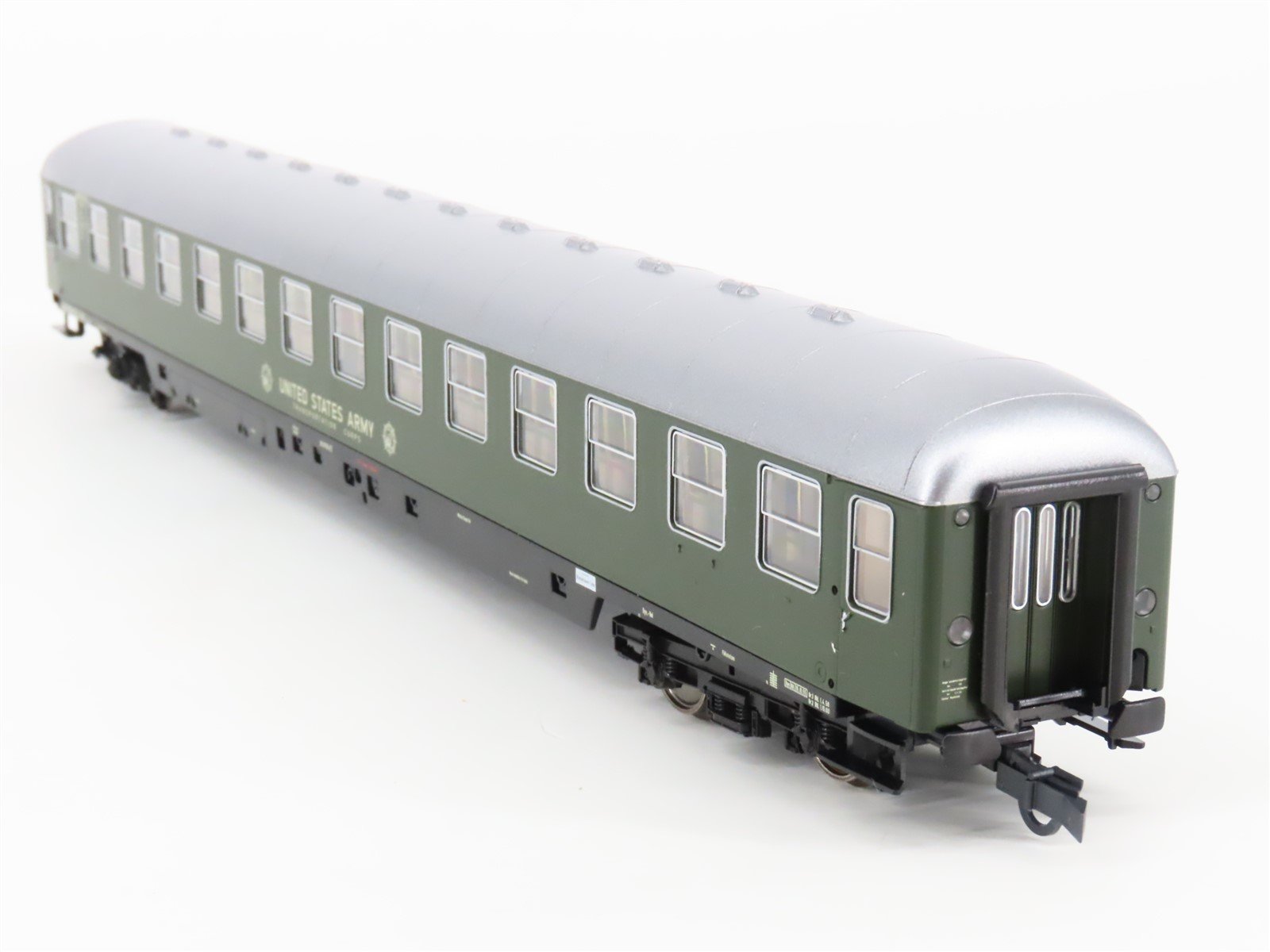HO Scale Roco Minitanks 823 US Army Transport Corps Coach Passenger Car #917654