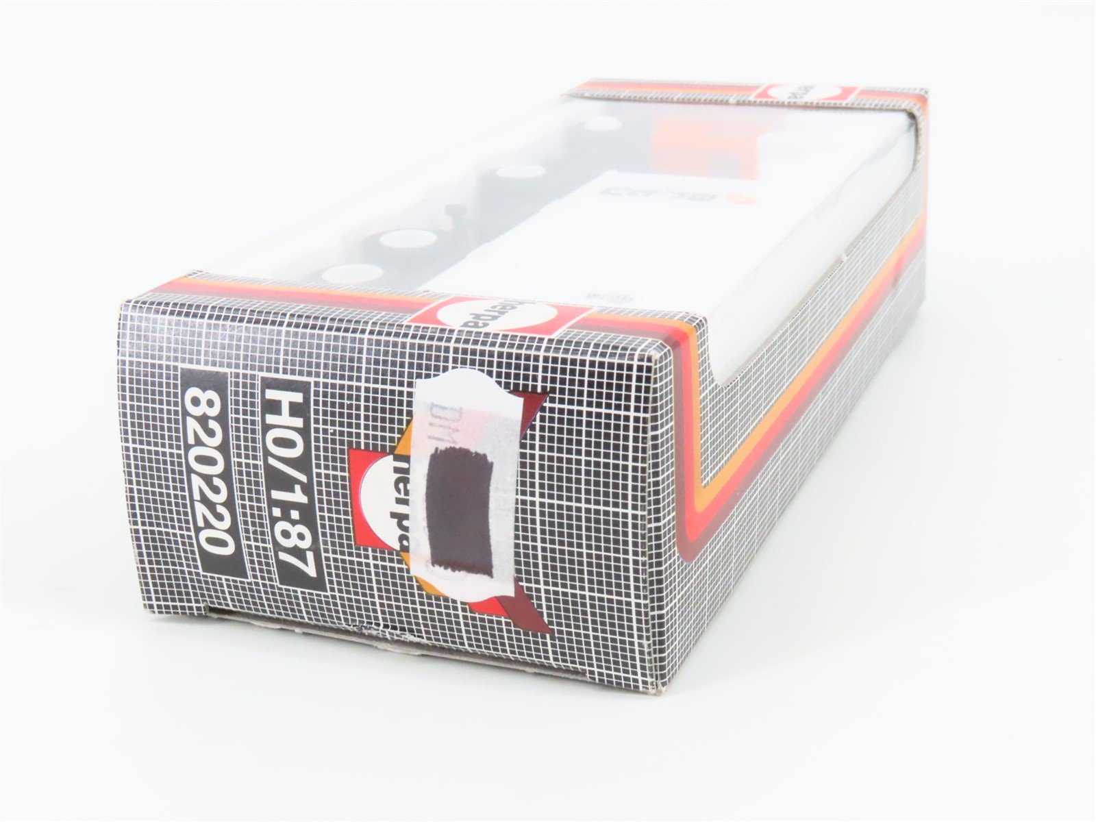 HO Scale Herpa 820220 Orange Tractor w/Artu Container