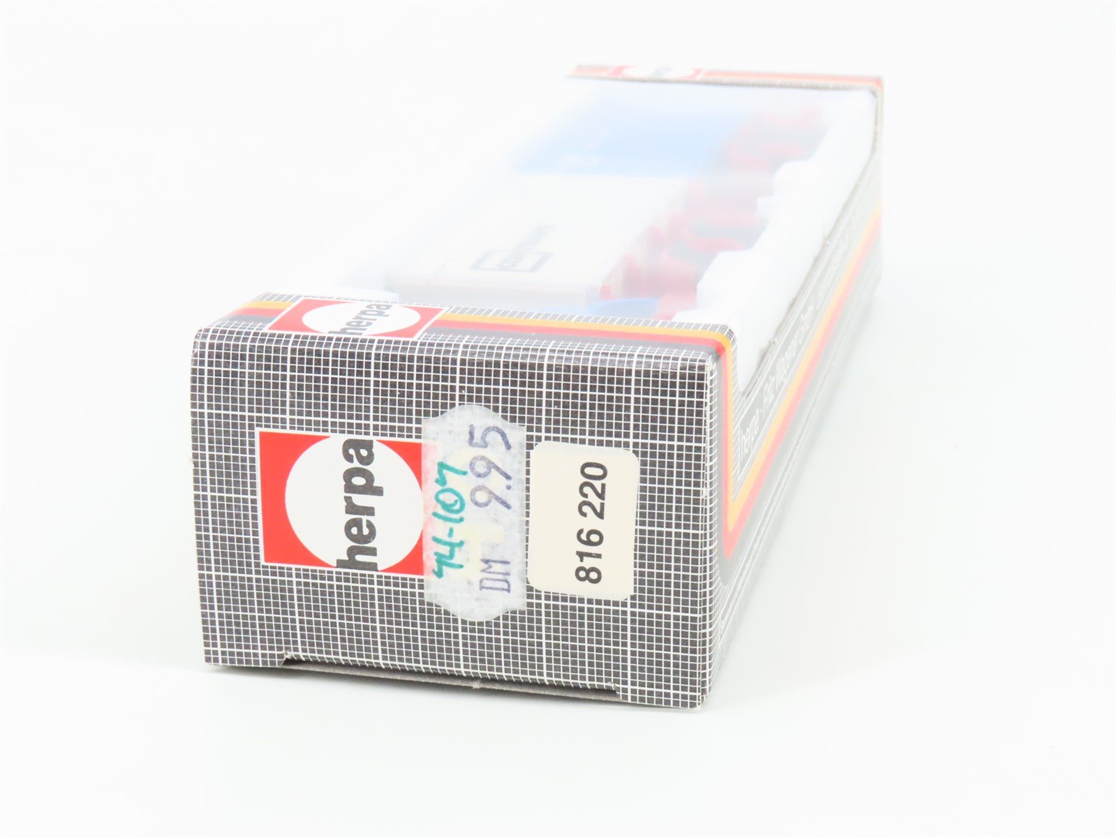 HO Scale Herpa 816220 Blue Contrans Tract Trailer w/ 2 Containers