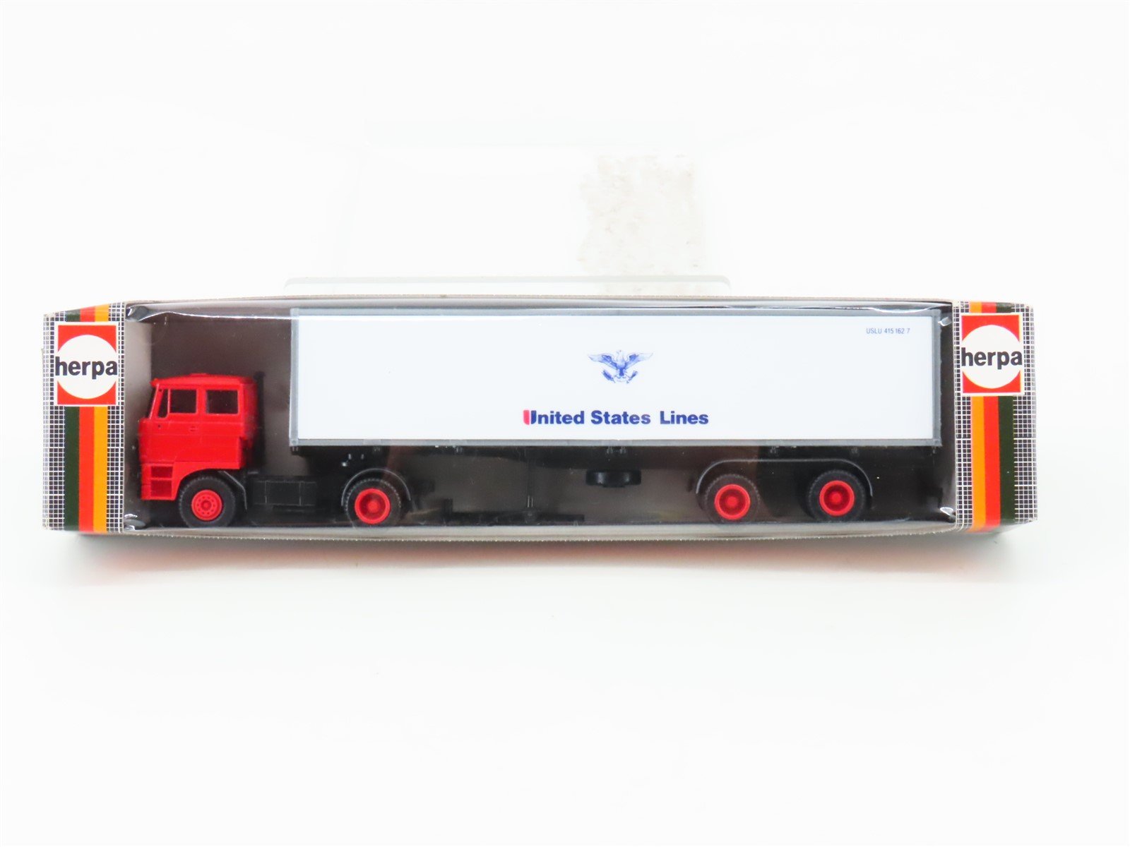 HO Scale Herpa 827220 United States Lines Tractor Trailer