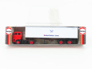 HO Scale Herpa 827220 United States Lines Tractor Trailer