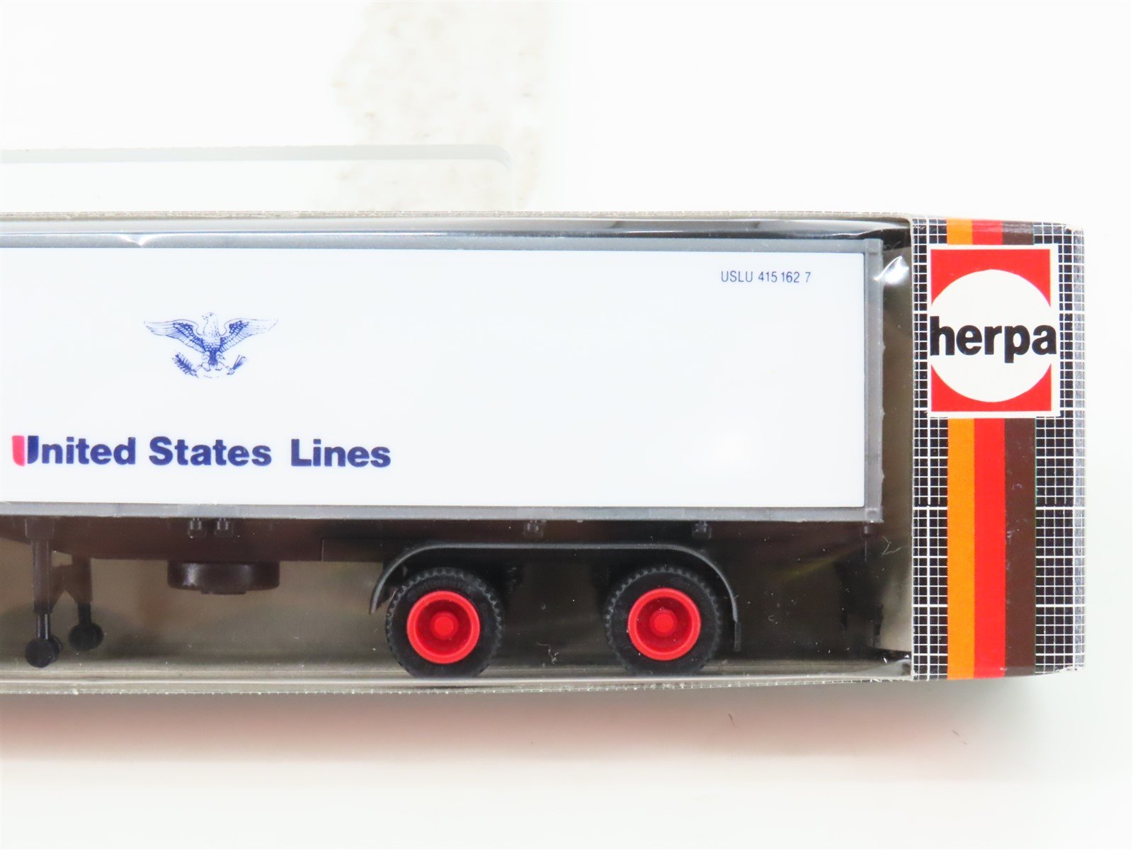 HO Scale Herpa 827220 United States Lines Tractor Trailer