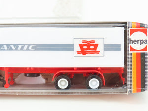 HO Scale Herpa White Tractor Trailer w/ Panatlantic Container