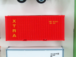 HO Scale EKB Tractor Trailer w/ Extra Trailer and 4 Containers