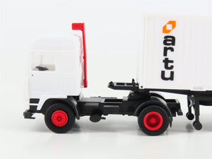 HO Scale Herpa Artu Tractor Trailer w/ Container