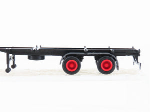 HO Scale Herpa WEW Tractor Trailer w/ 2 Tanker Containers