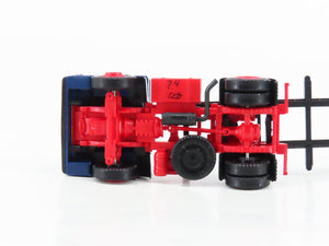 HO Scale Herpa WEW Tractor Trailer w/ 2 Tanker Containers