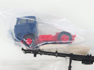 HO Scale Herpa WEW Tractor Trailer w/ 2 Tanker Containers
