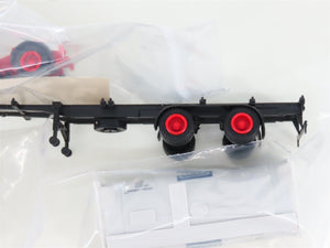 HO Scale Herpa WEW Tractor Trailer w/ 2 Tanker Containers