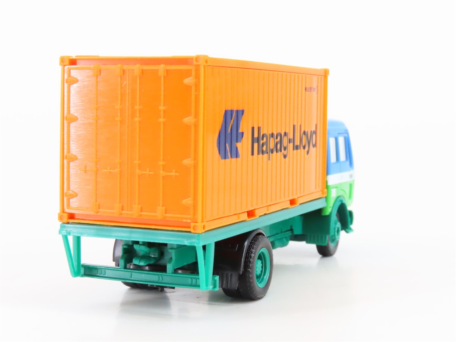HO Scale Herpa 811544 Hapag-Lloyd Truck & Trailer w/ 2 Containers