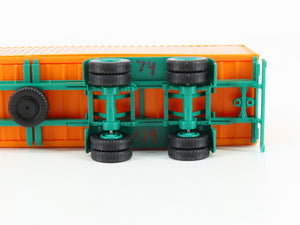 HO Scale Herpa 811544 Hapag-Lloyd Truck & Trailer w/ 2 Containers