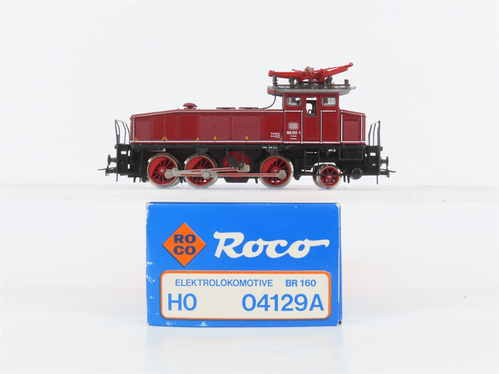HO Scale Roco 04129A DB Deutsche Bahn BR 160 Electric Locomotive #012-1