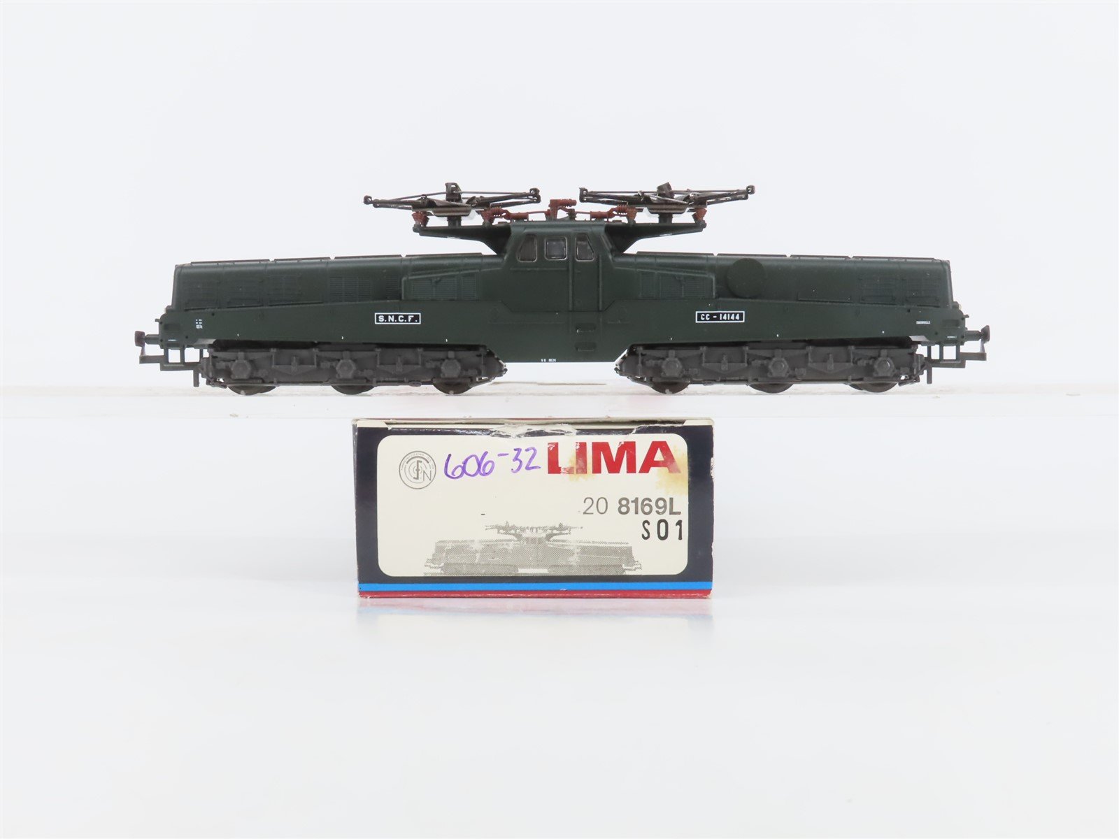 HO Scale Lima 20 8169L SNCF French National Electric Locomotive #14144