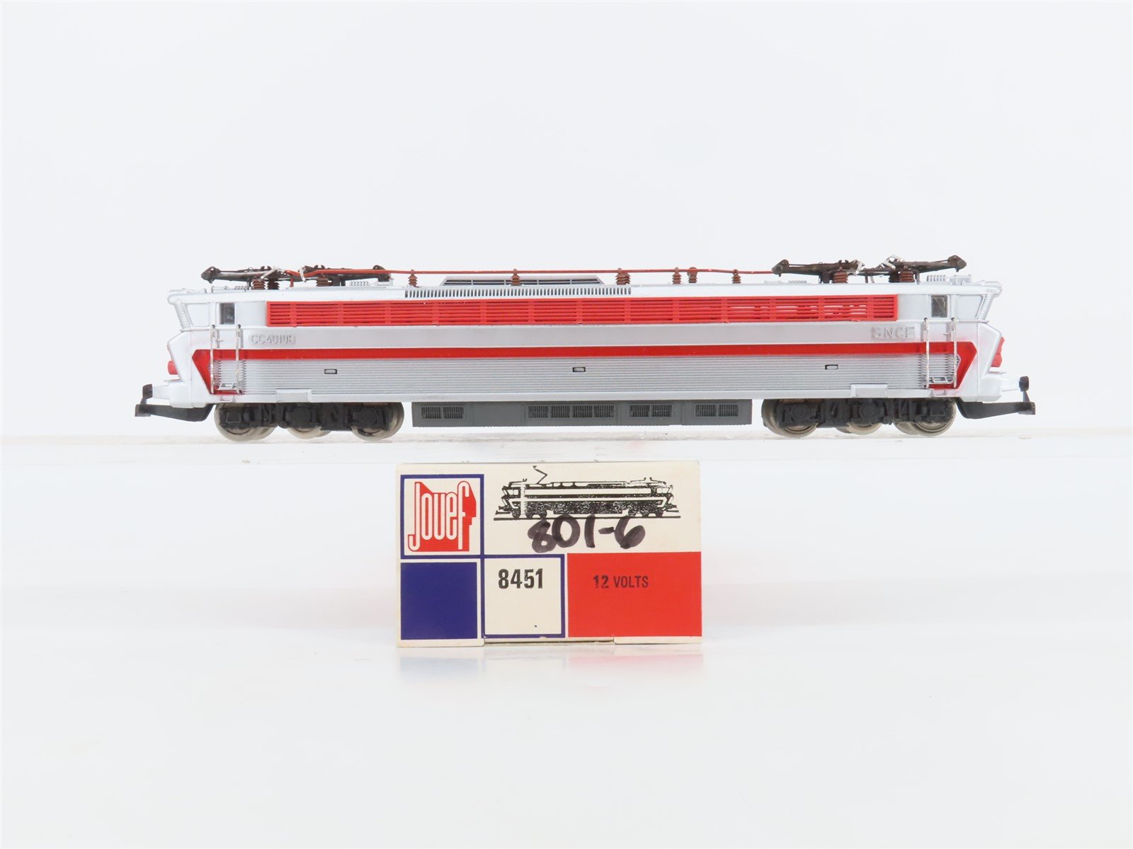HO Scale Jouef 8451 SNCF French National Electric Locomotive #40108