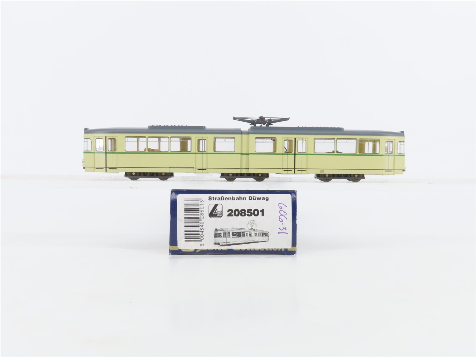 HO Scale Lima 208501 Strabenbahn Duwag Electric Street Car
