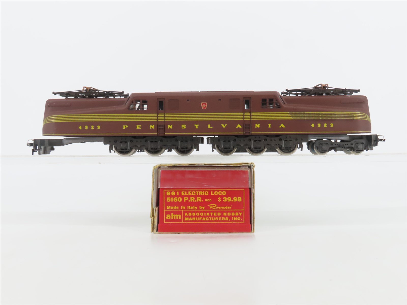 HO Scale AHM 5160 PRR Pennsylvania GG1 Electric Locomotive #4929