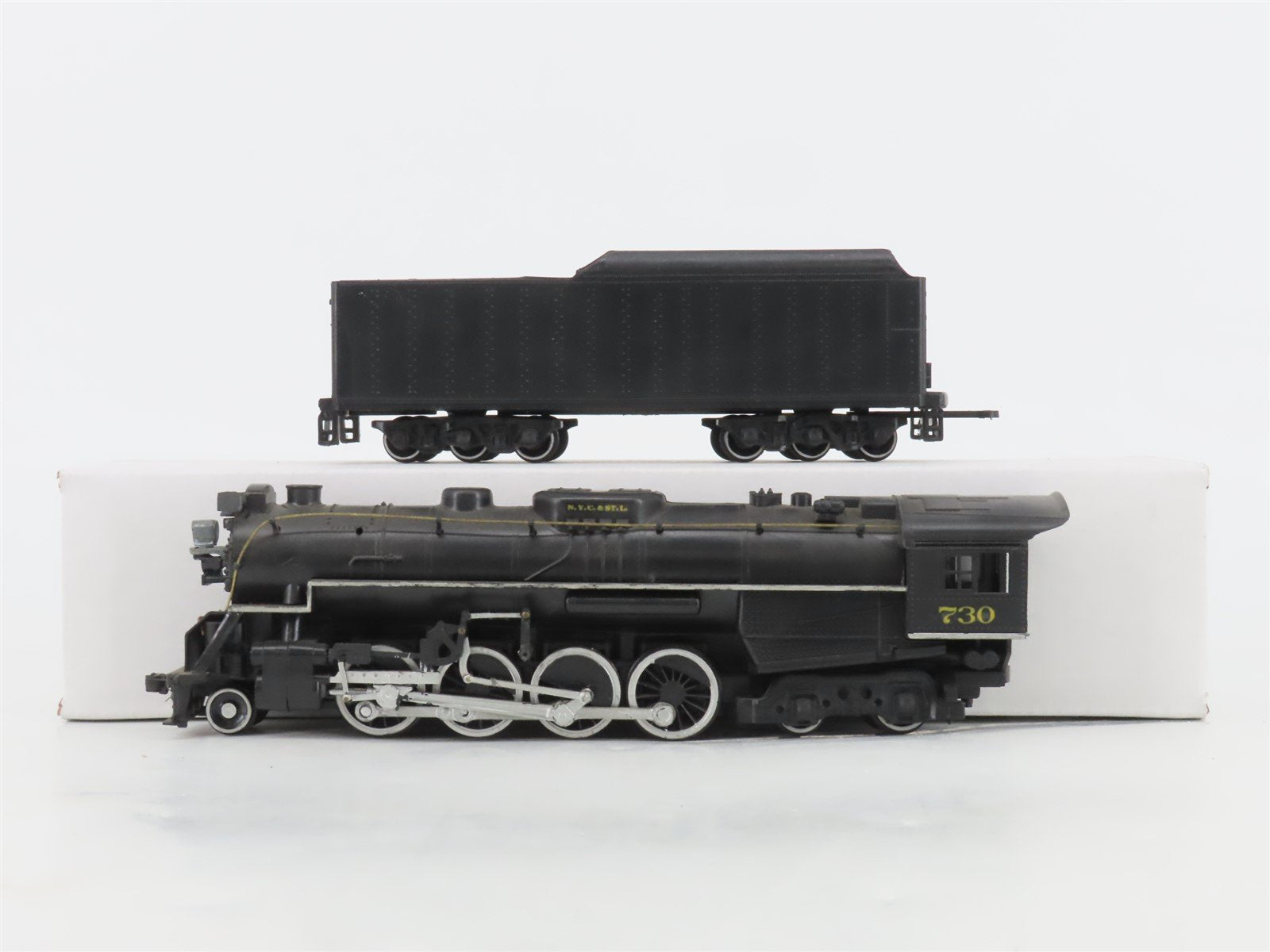 HO Scale NYC&StL Railway 2-8-4 Steam Locomotive #730 STATIC MODEL & Custom