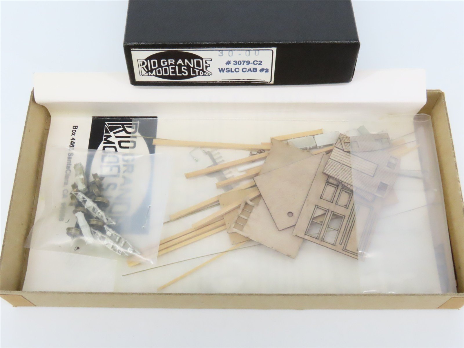 HO Scale Rio Grande Models Ltd. Kit 3079-C2 WSLC West Side Lumber Caboose #2