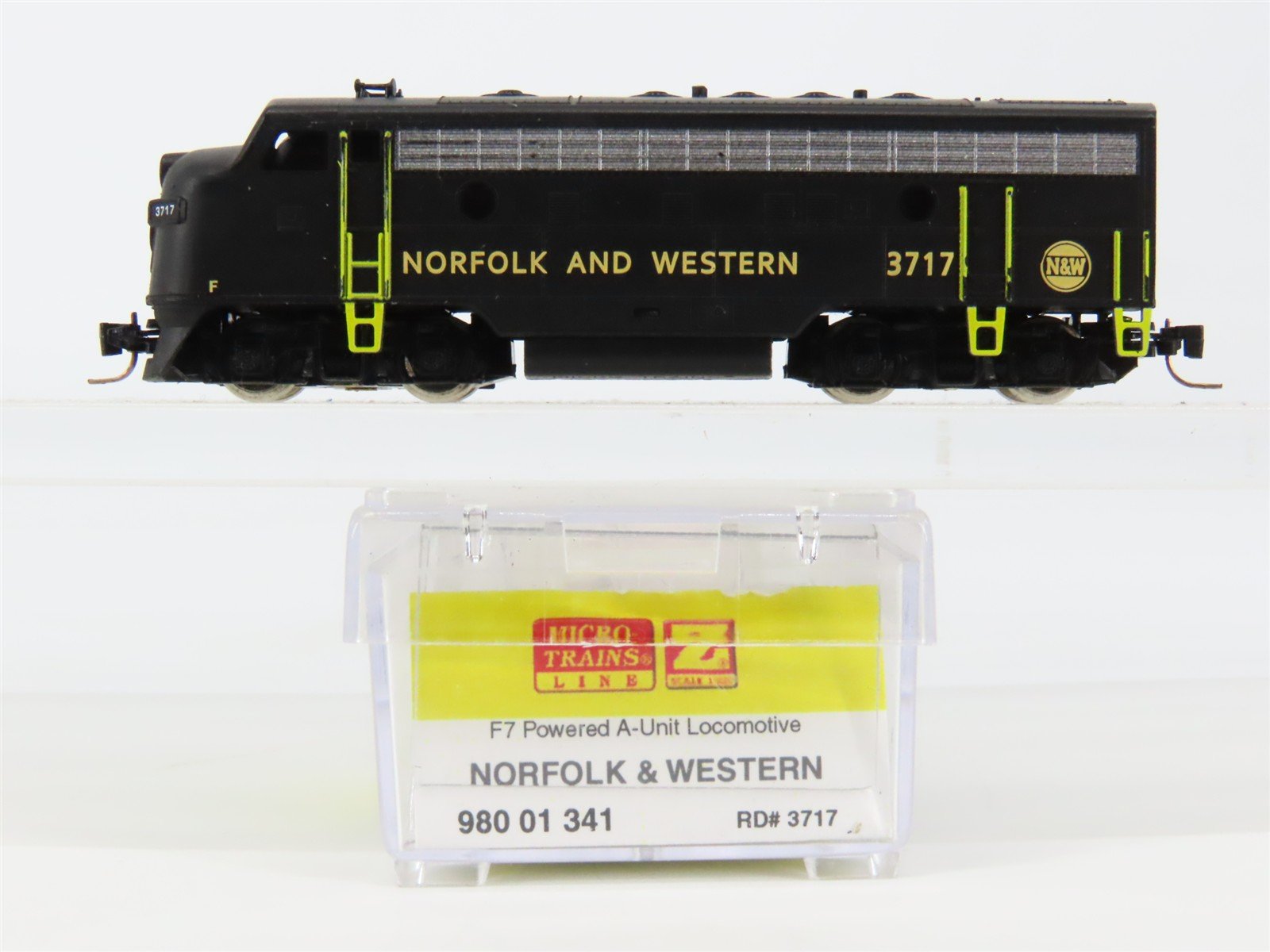 Z Scale Micro-Trains MTL 98001341 N&W Norfolk & Western F7A Diesel Loco #3717