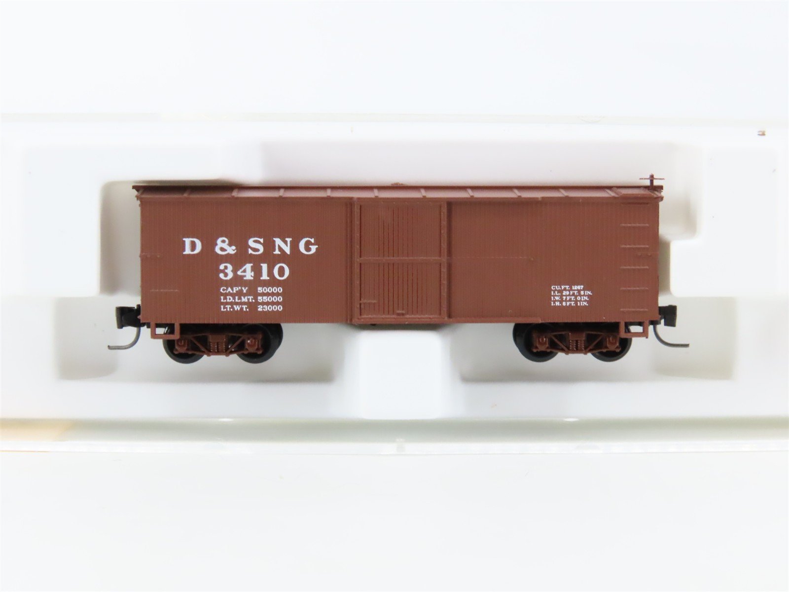 Nn3 Scale Micro-Trains MTL 15105 D&SNG Durango & Silverton 30' Box Car #3410