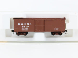 Nn3 Scale Micro-Trains MTL 15105 D&SNG Durango & Silverton 30' Box Car #3410