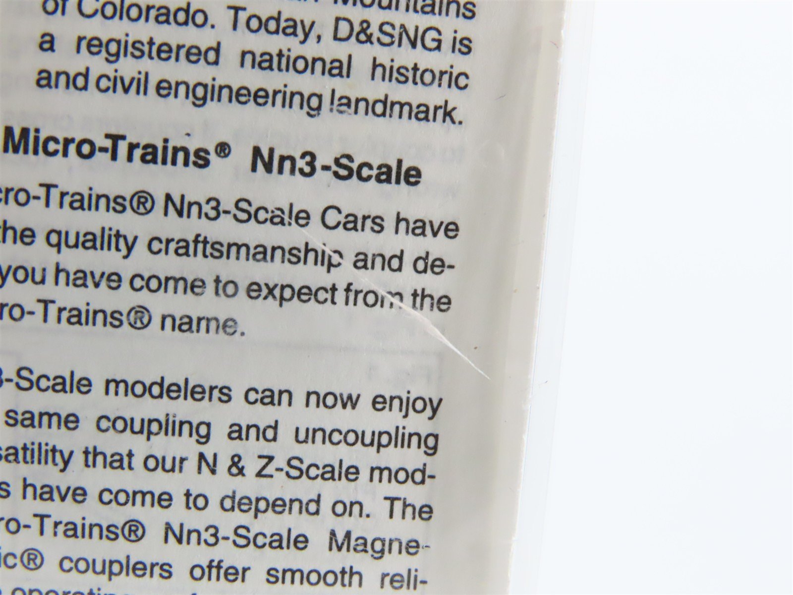 Nn3 Scale Micro-Trains MTL 15105 D&SNG Durango & Silverton 30' Box Car #3410