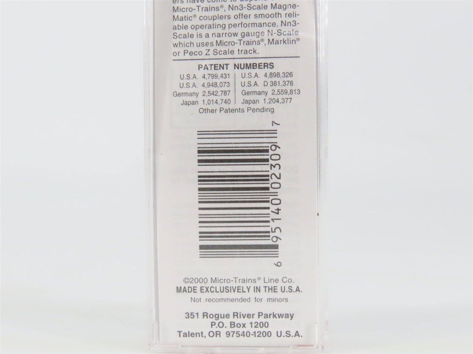 Nn3 Scale Micro-Trains MTL 15114 A&NW Austin & North Western 30' Box Car #7049