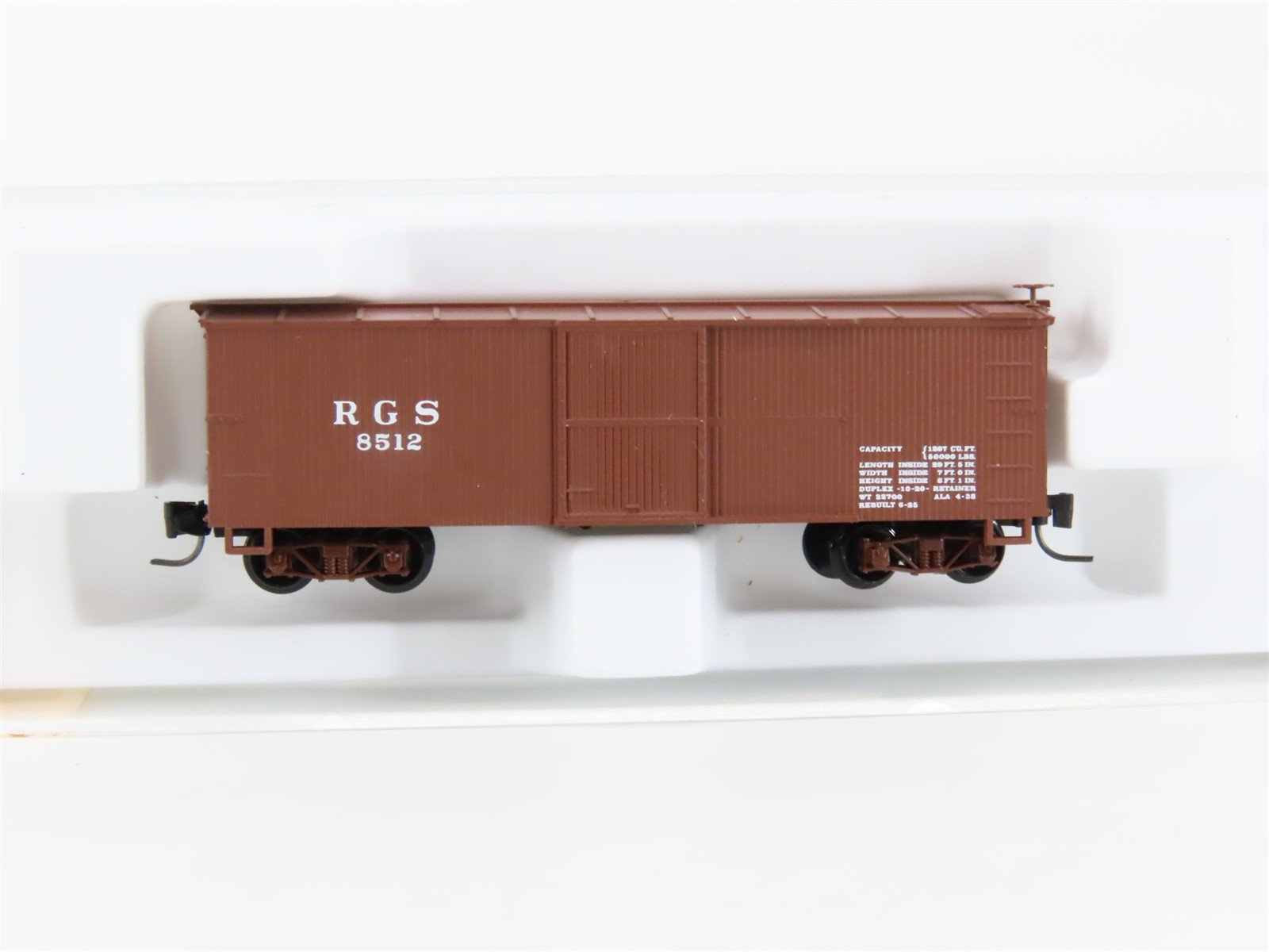 Nn3 Scale Micro-Trains MTL 15113 RGS Rio Grande Southern 30' Box Car #8512