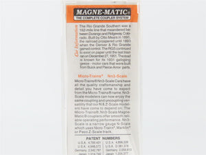 Nn3 Scale Micro-Trains MTL 15113 RGS Rio Grande Southern 30' Box Car #8512