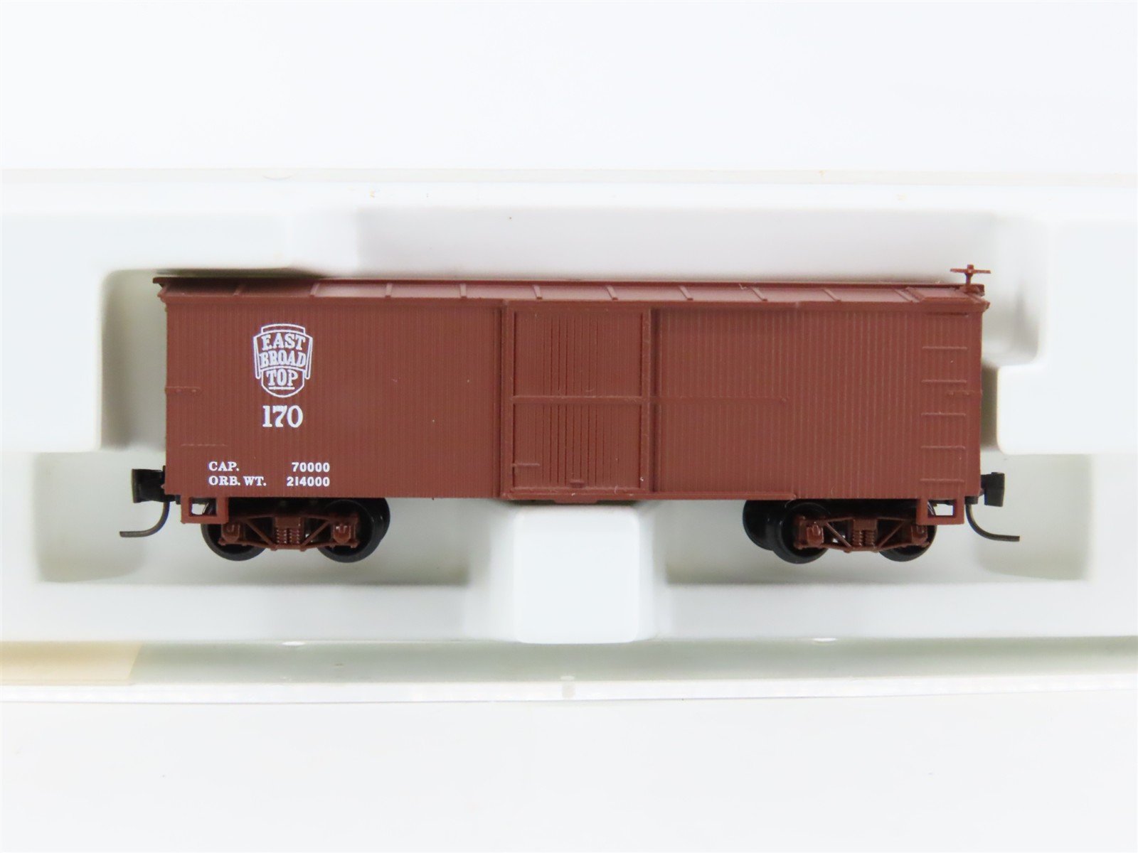 Nn3 Scale Micro-Trains MTL 15107 East Broad Top 30' Single Door Box Car #170