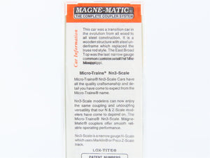 Nn3 Scale Micro-Trains MTL 15107 East Broad Top 30' Single Door Box Car #170
