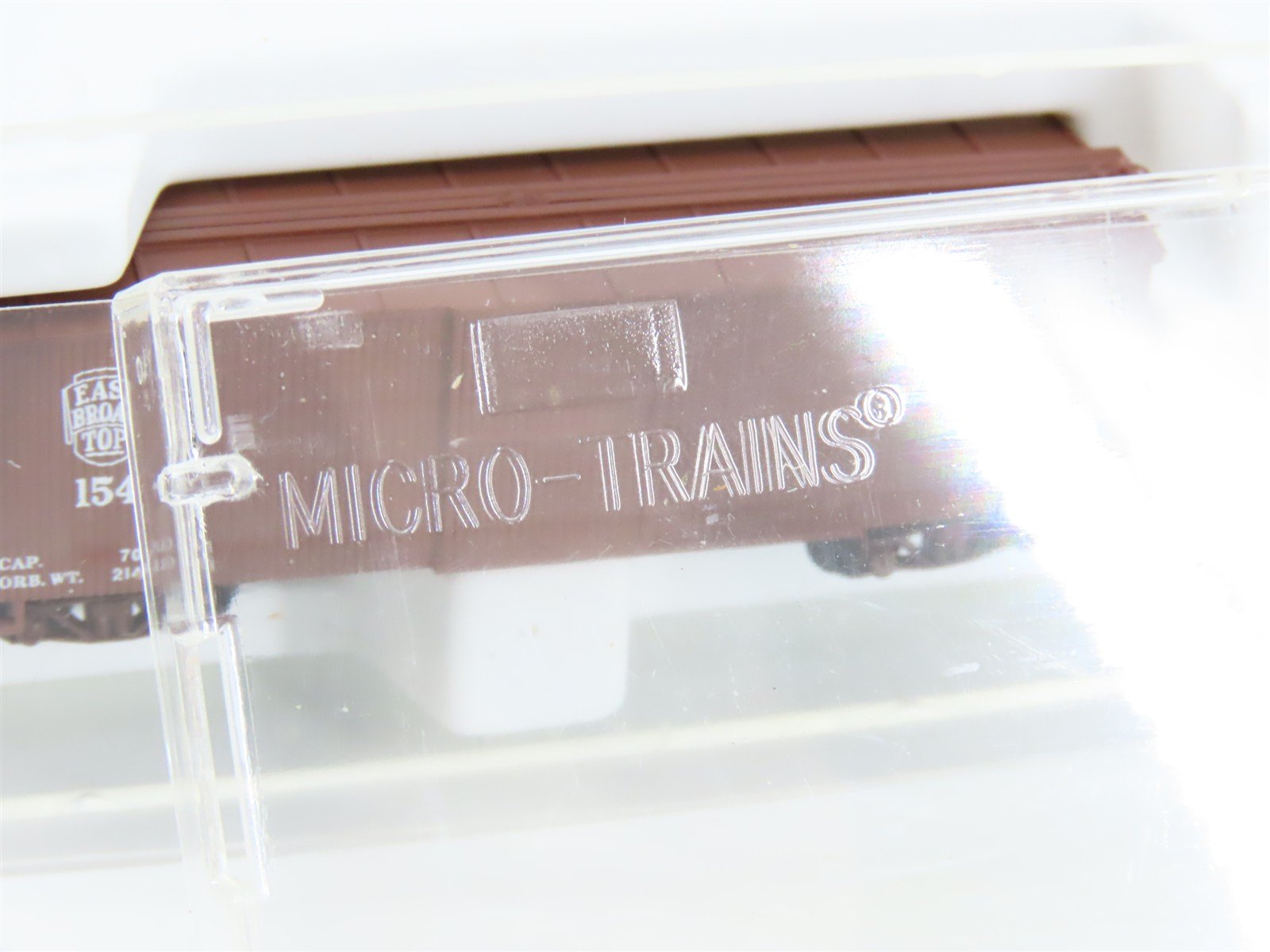 Nn3 Scale Micro-Trains MTL 15107 East Broad Top 30' Single Door Box Car #154