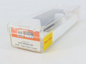 Nn3 Scale Micro-Trains MTL 15107 East Broad Top 30' Single Door Box Car #154