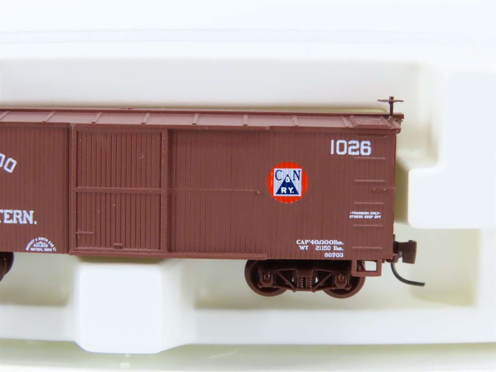 Nn3 Scale Micro-Trains MTL 15108 C&N Colorado & North Western 30' Box Car #1026
