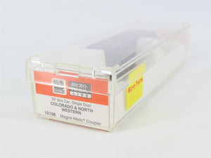 Nn3 Scale Micro-Trains MTL 15108 C&N Colorado & North Western 30' Box Car #1026
