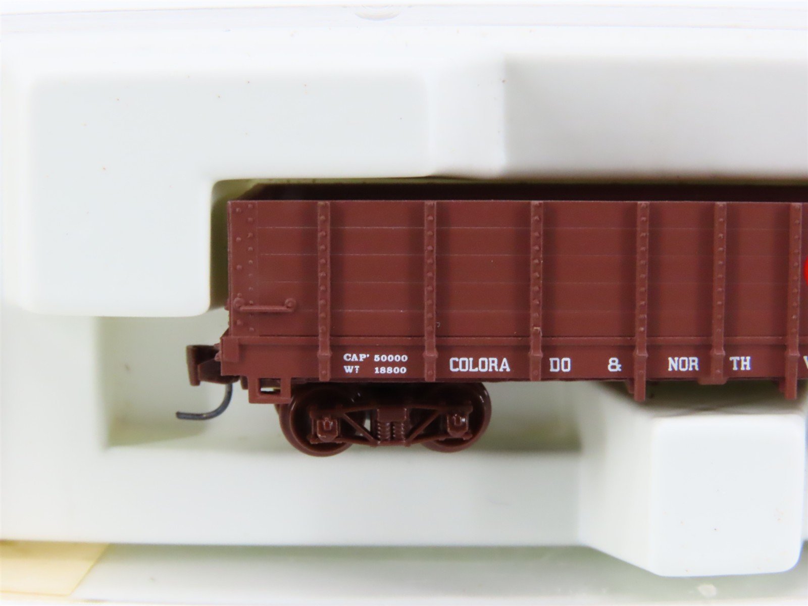 Nn3 Scale Micro-Trains MTL 15205 C&N Colorado & North Western Gondola #228