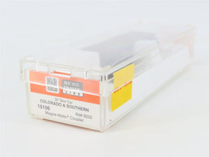 Nn3 Scale Micro-Trains MTL 15106 C&S Colorado & Southern 30' Box Car #8222