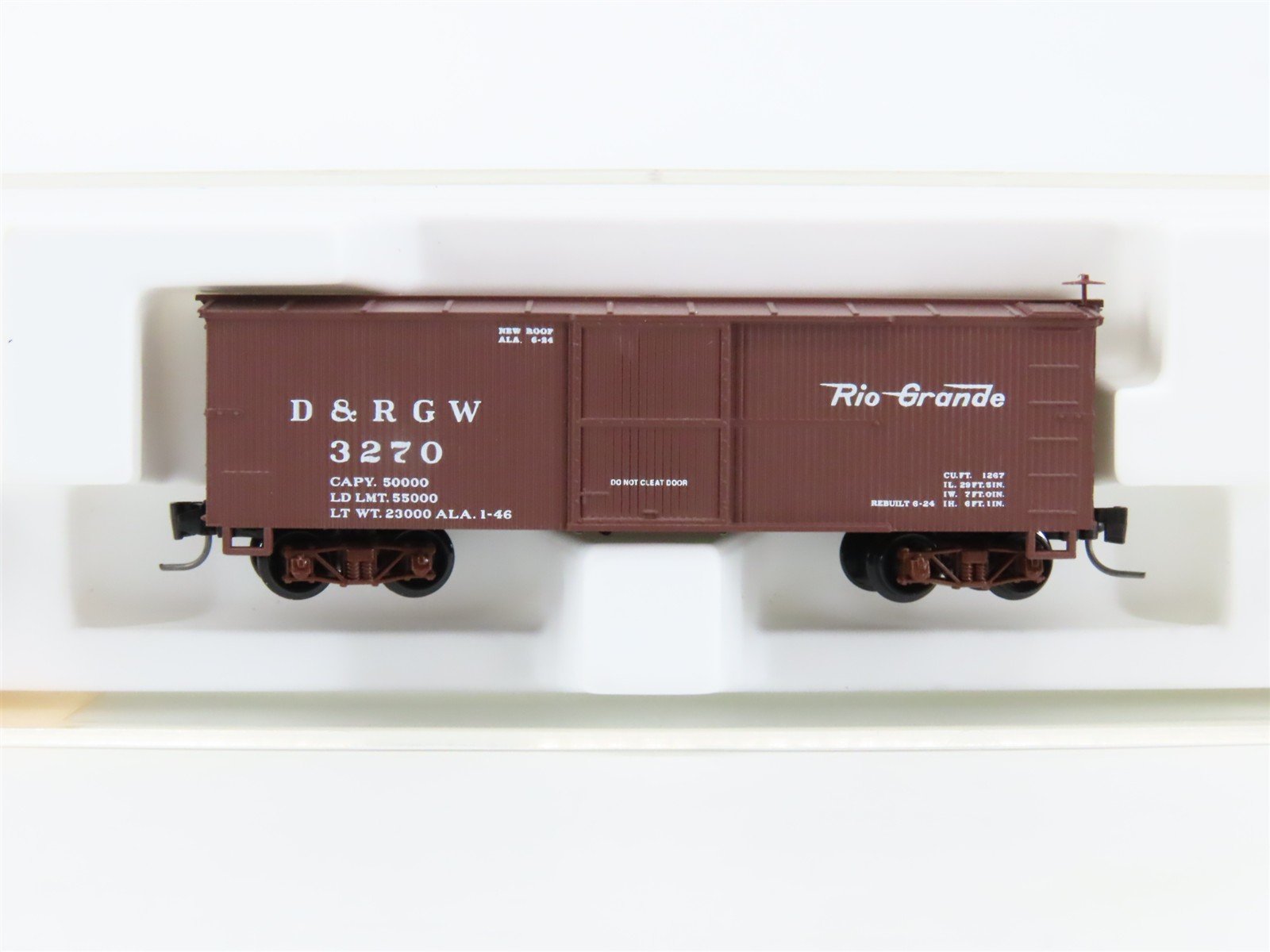 Nn3 Scale Micro-Trains MTL 15112 D&RGW Rio Grande 30' Single Door Box Car #3270